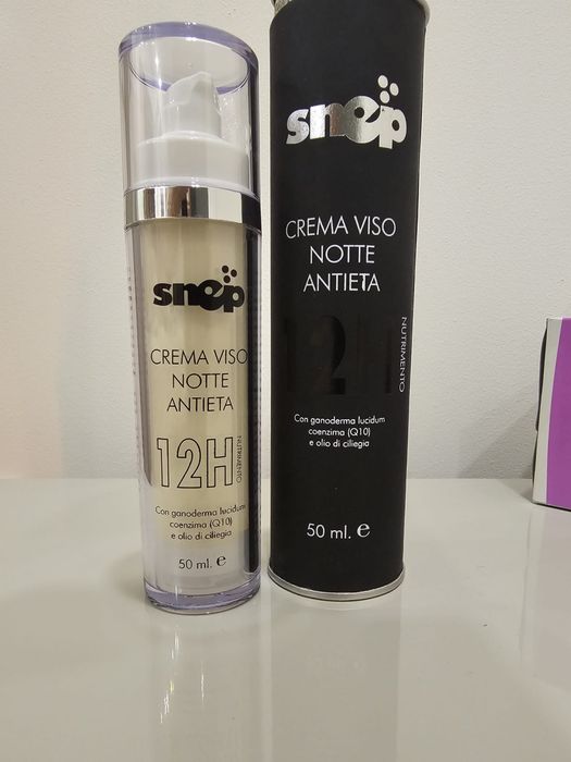 Crema de noapte pentru fata anti-age cu extract de ganoderma Snep