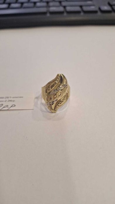 Златен Пръстен 2.34гр 00455-25