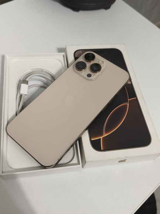 Iphone 16 pro max 256gb desert