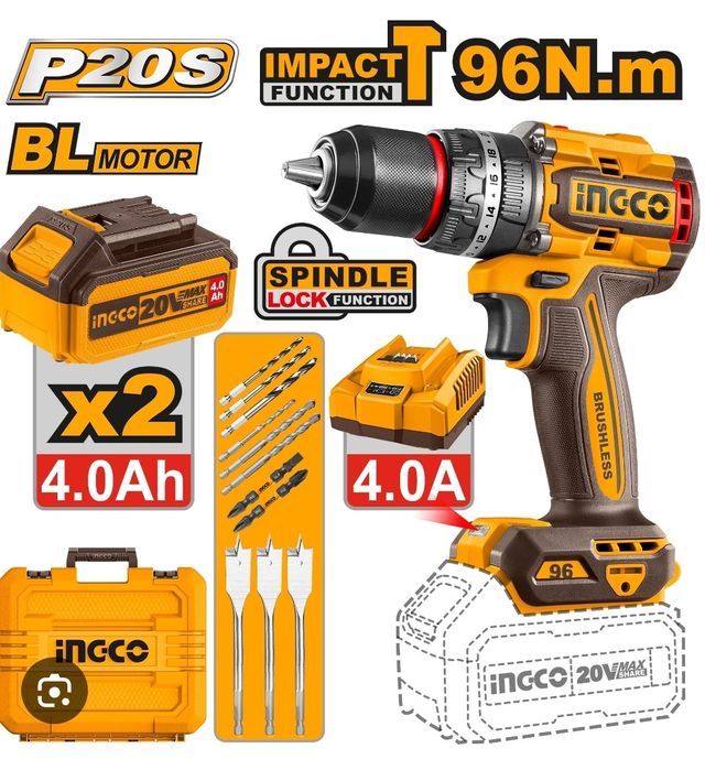 Шруповёрт INGCO 96NM