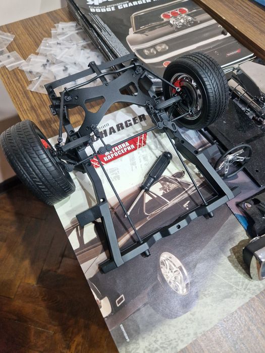 Части и списания за  колекцията за зглабането на колата на Вин Дизел