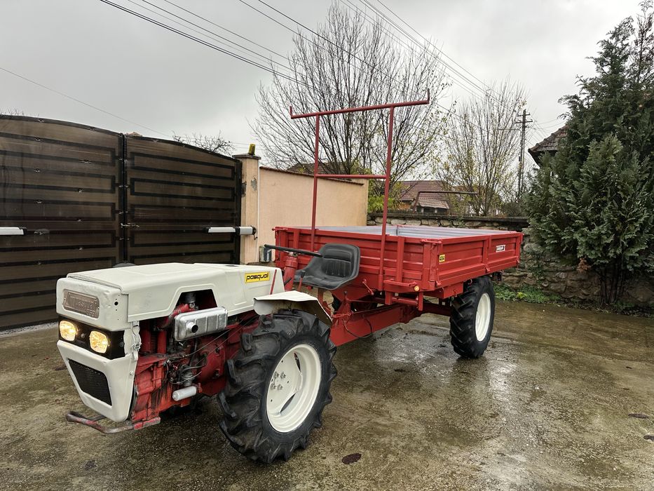 Motocultor tractoras 4x4 diesel pasquali 2 pistoane 26 cp
