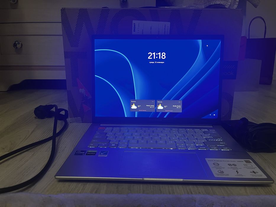 Геймърски лаптоп asus vivobook 14x pro oled