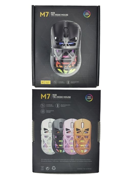 Оранжевая оптическая мышка