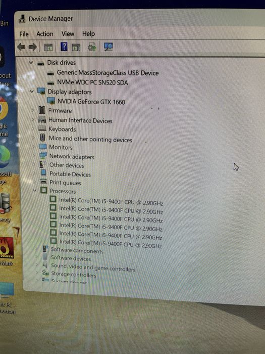 Pc Gaming Acer Nitro, GTX 1660, i5-9400f, 16gb, ssd 512