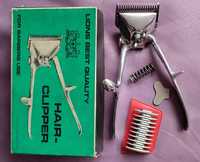стара, немска,ръчна машинка за подстригване