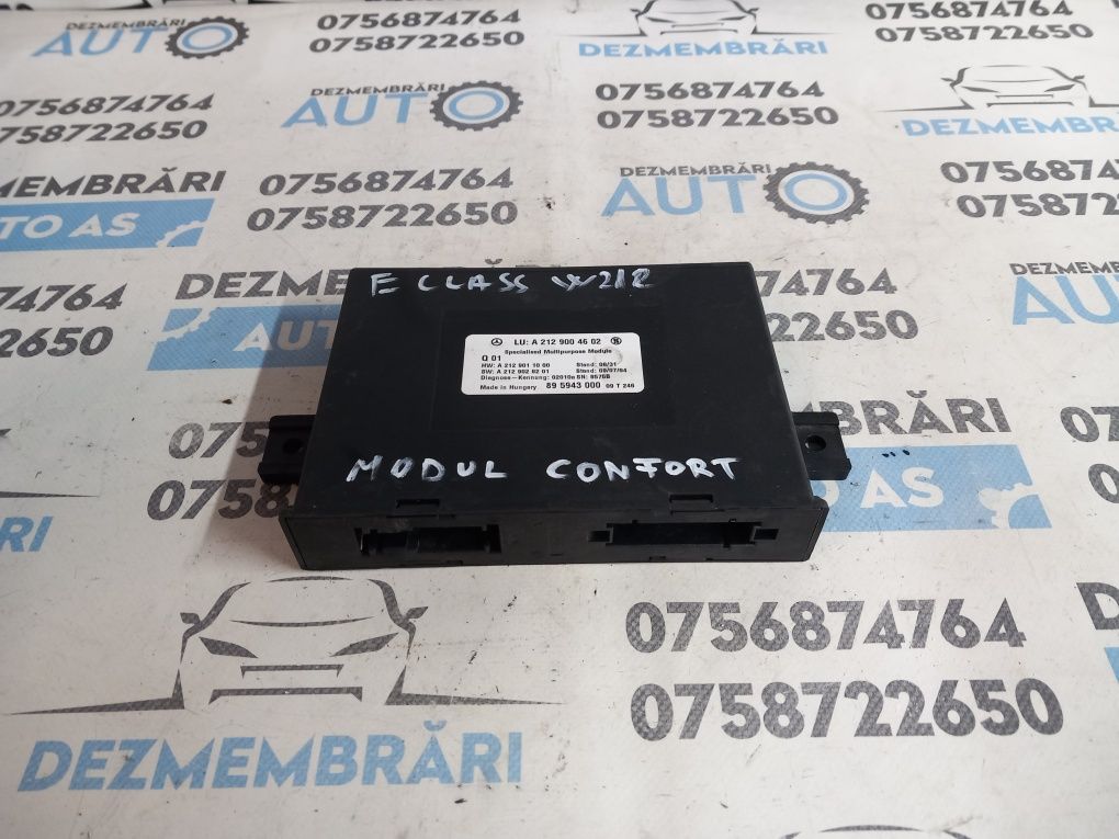 Calculator modul confort Mercedes w212