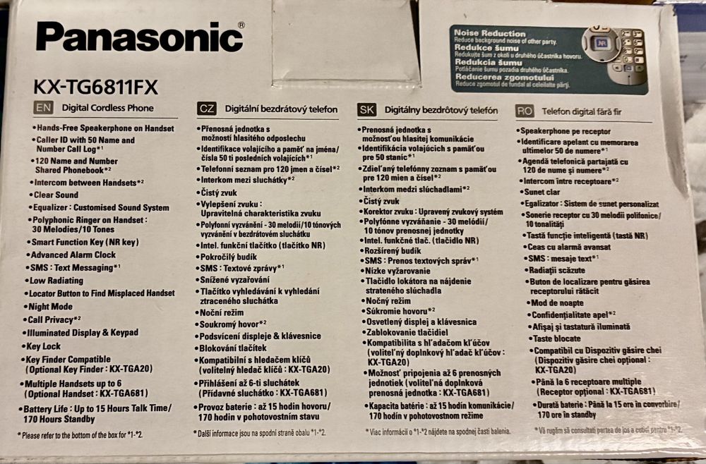 Telefon fix wireles Panasonic
