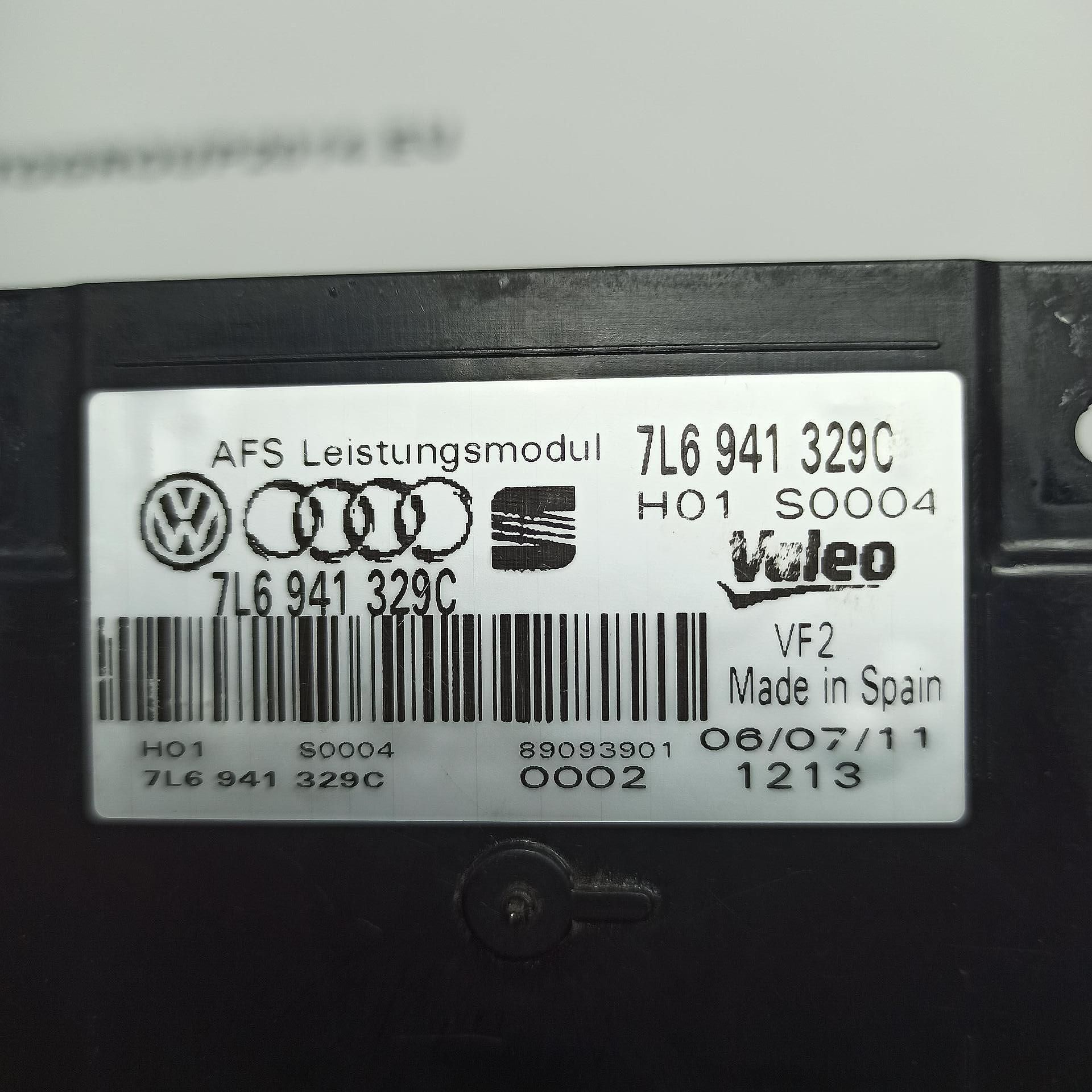 Afs модул фар за audi, vw, seat - 7l6941329c