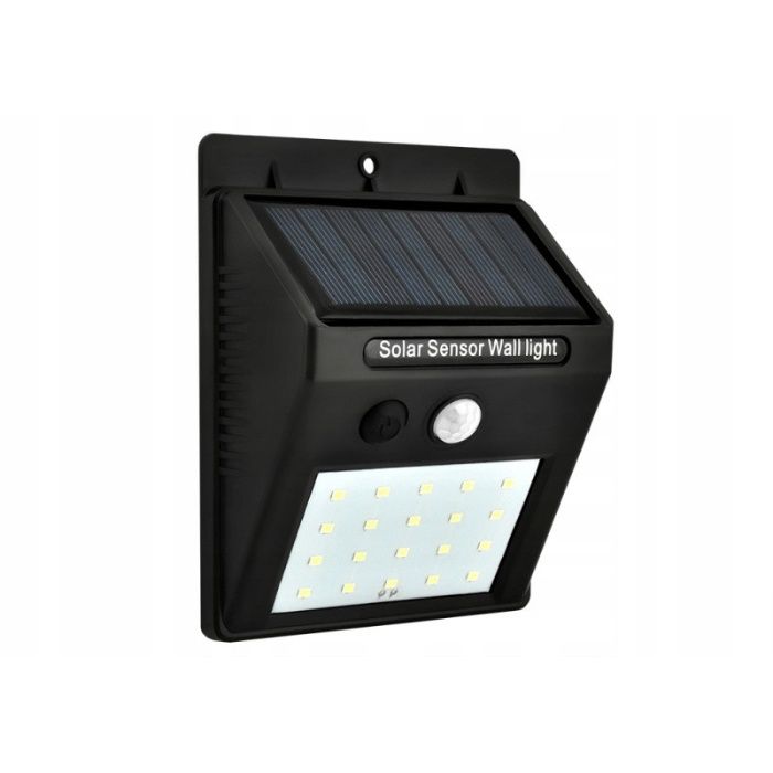 Lampa solara cu led 20XSMD senzor de miscare si amurg