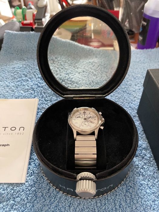 Ceas Hamilton Chronograph Tachimeter- design unic elegant