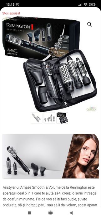Vand set coafura remington