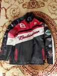 Geaca de piele Nascar Vintage Wilson Leather Dave Erhard Jr.