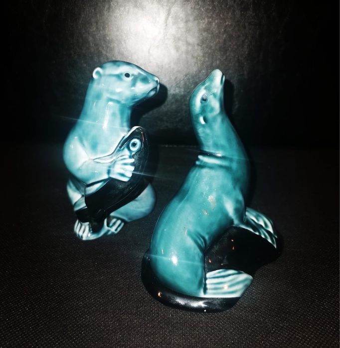 Антикварни порцеланови колекционерски фигури животни POOLE POOTERY