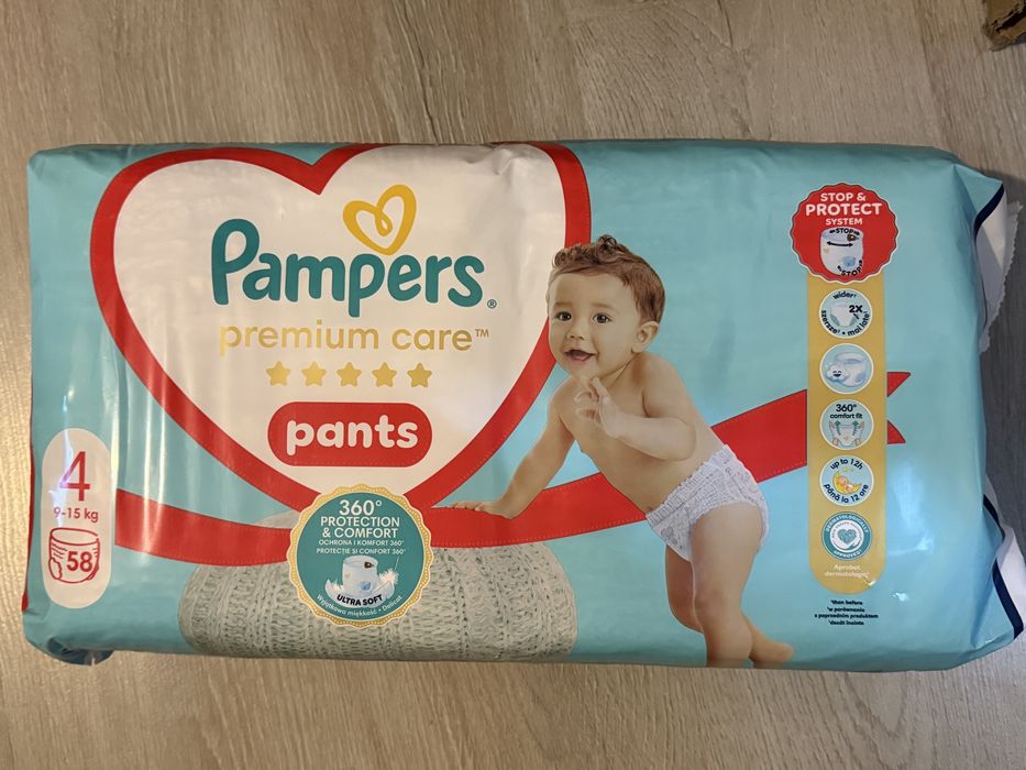 Pampersi Pants Premium Care nr. 4