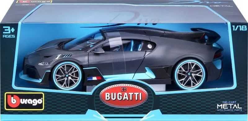 Bugatti Divo Top, Bburago, Scara 1:18, Nou