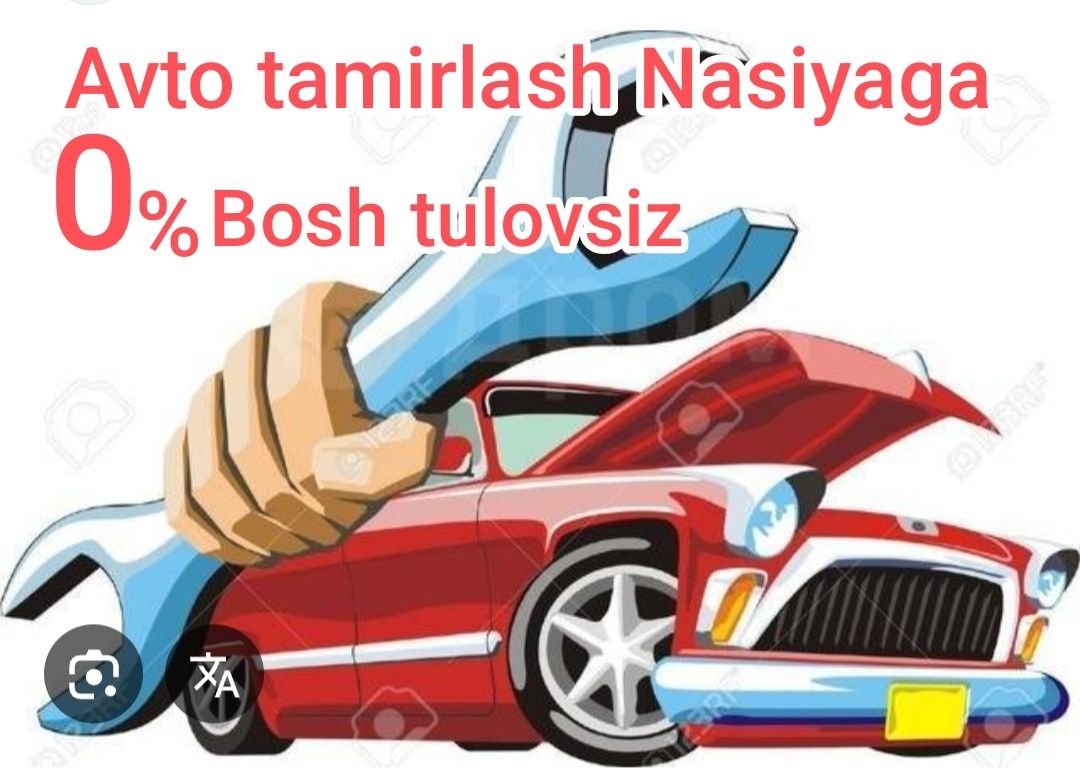 Avto tamirlash Nasiyaga