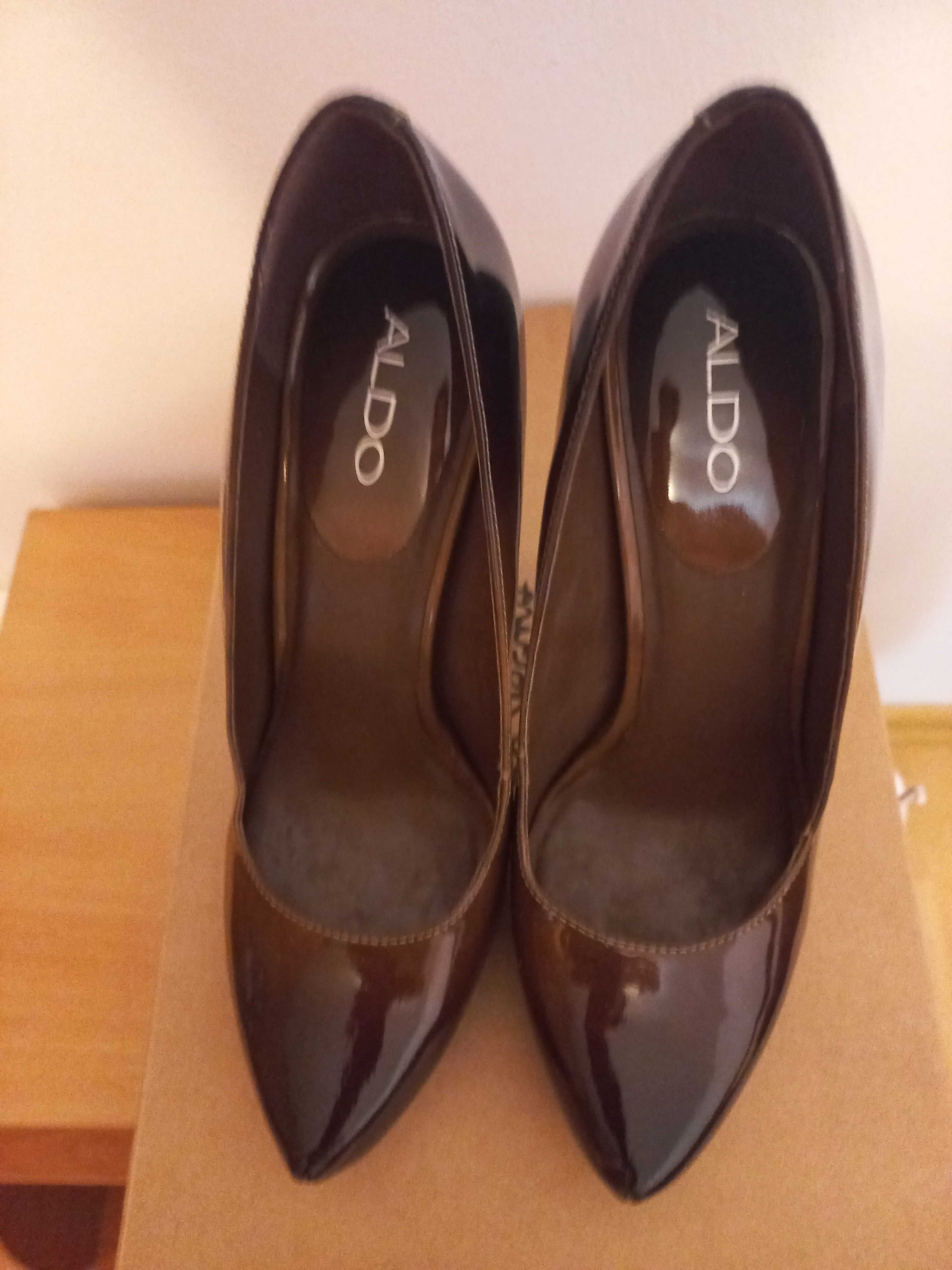 Pantofi Aldo maro degrade masura 37 - 38 stare foarte buna.