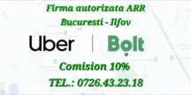 Colaborare Uber Bolt Sofer Uber Bolt
