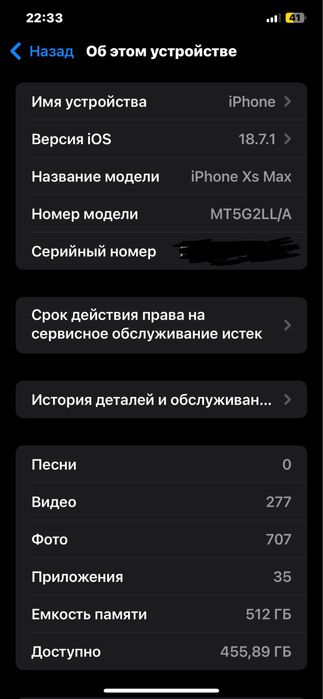 Iphone Xs Max 512Gb