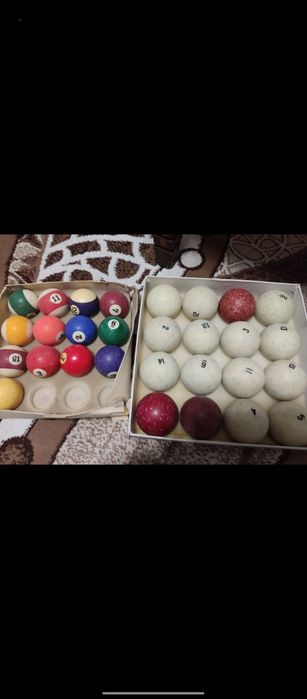 Шары бильярдные.