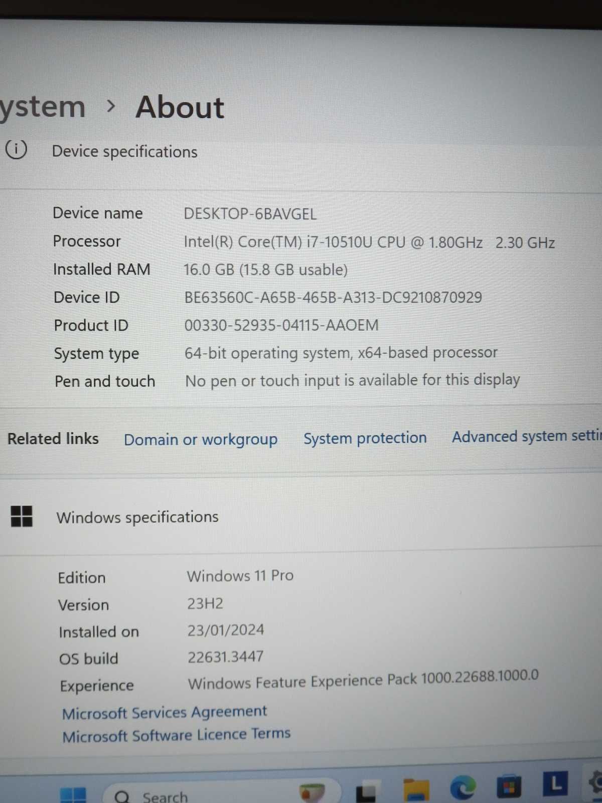 Lenovo ThinkPad T14 FHD IPS/ i7 10Gen 10510U/ SSD 256GB/ 16GB/ USB-C