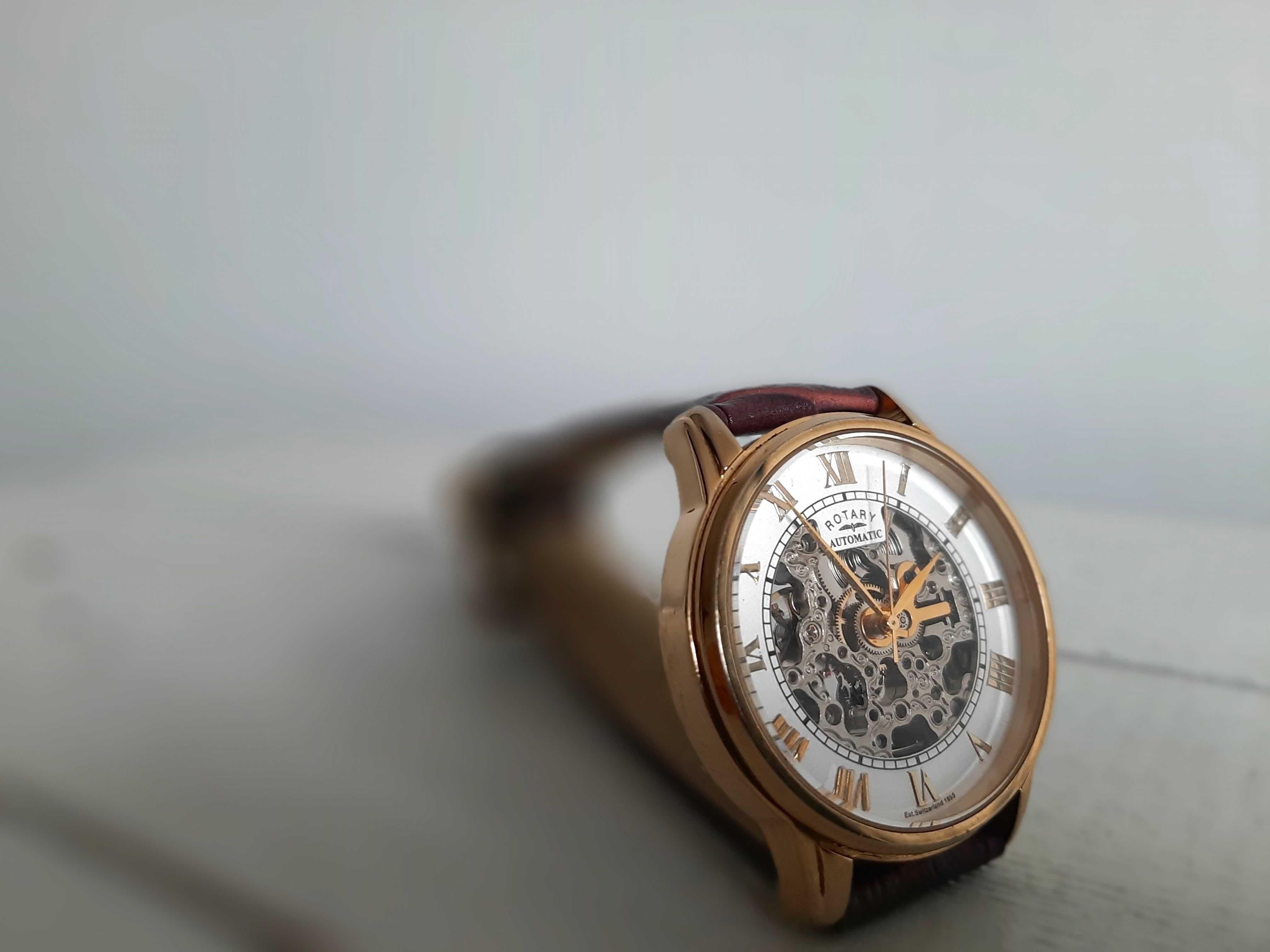 ръчен часовник Rotary Skeleton (GS03862/01)