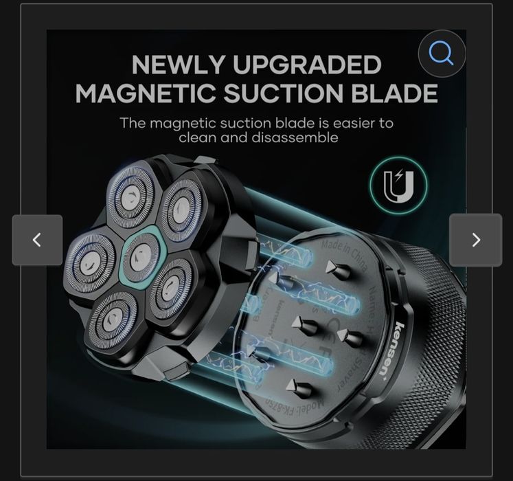 Aparat de ras kensen ,head shaver