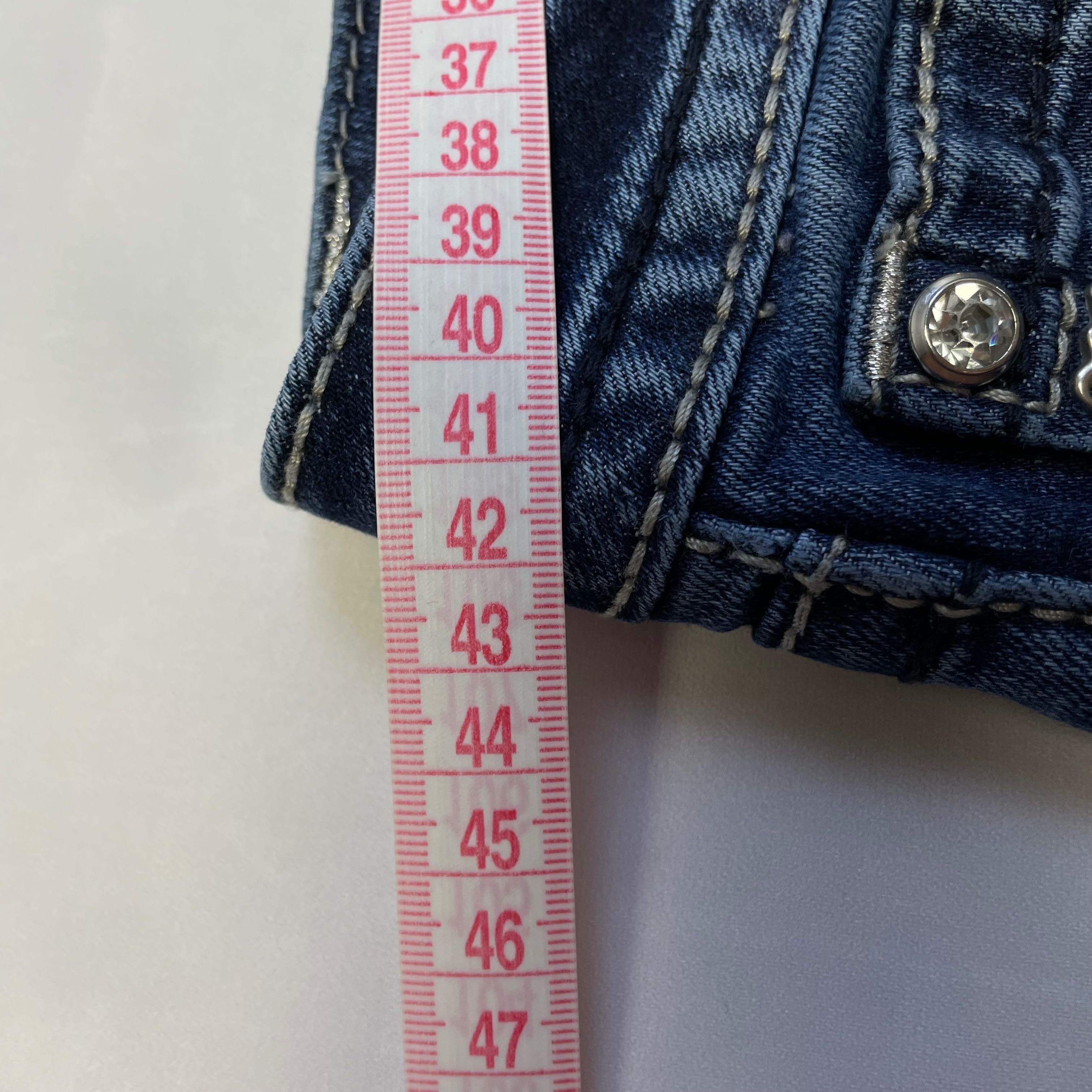 Miss Me Y2K Bootcut Low Waisted Jeans Flared Retro Vintage Alternative