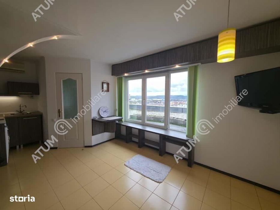 Garsoniera cu vedere panoramica in Vasile Aaron in Sibiu