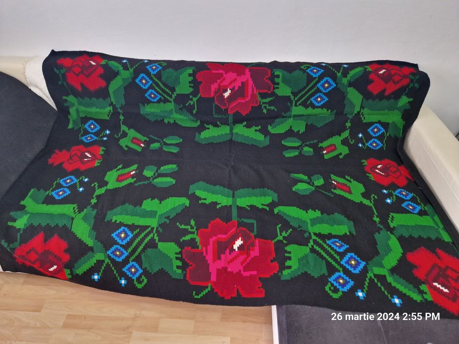 Covoare traditionale din lănă, zona Transilvania