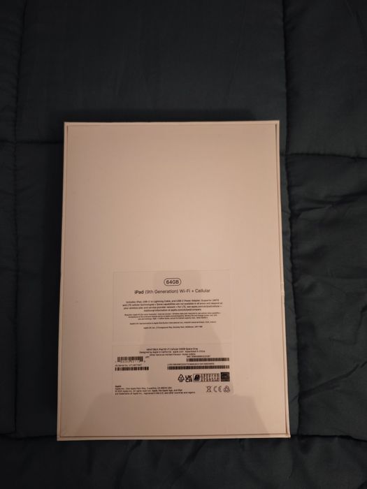 Ipad 9 wifi + cellular 64gb sigilat
