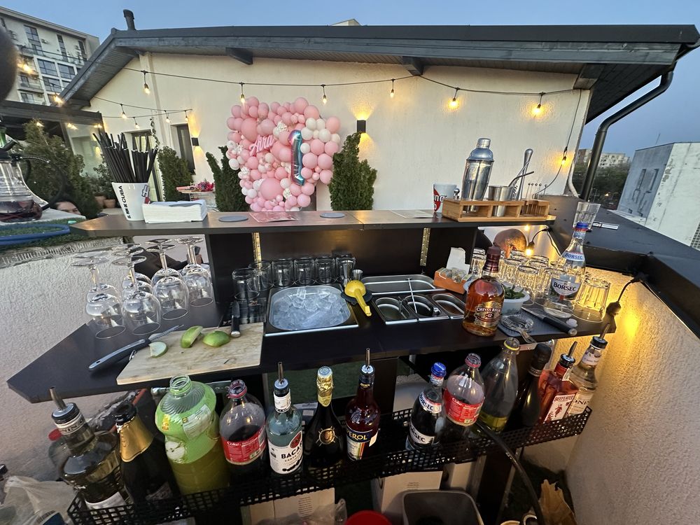 Cocktail station/bar mobil/shisha bar
