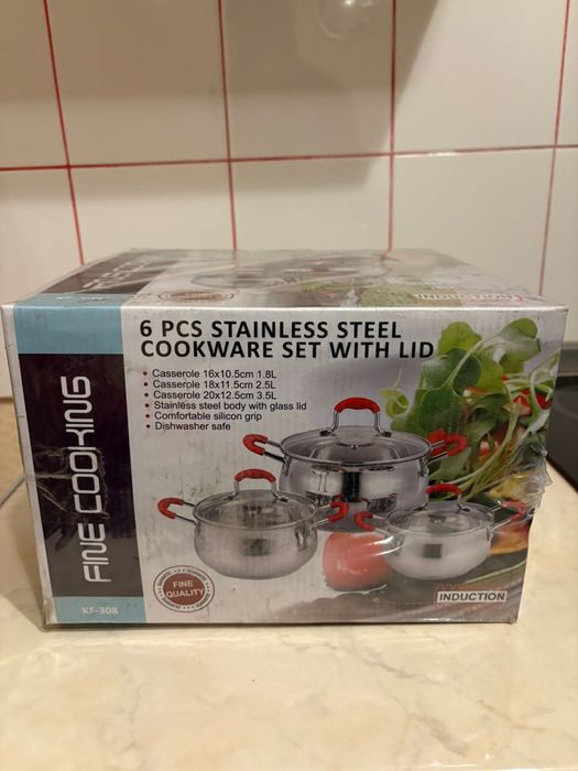 Продам новый набор костюль из нержавеющей стали