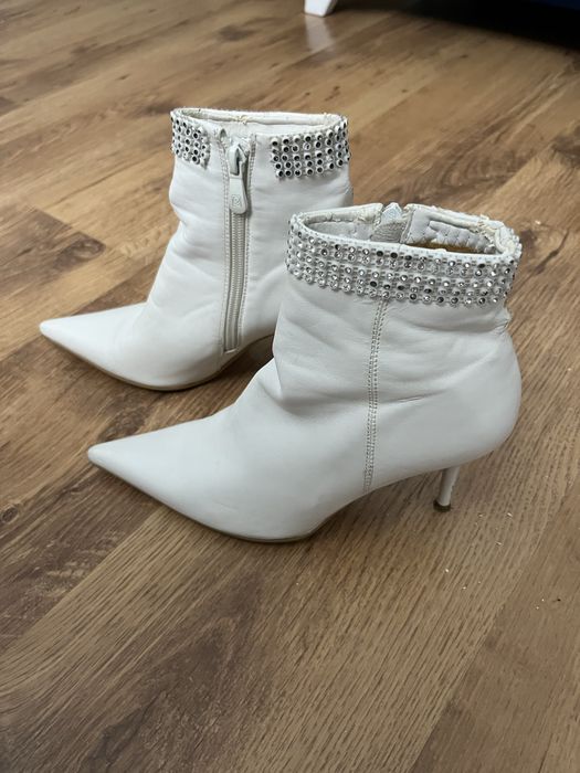 Кожанные полусапожки