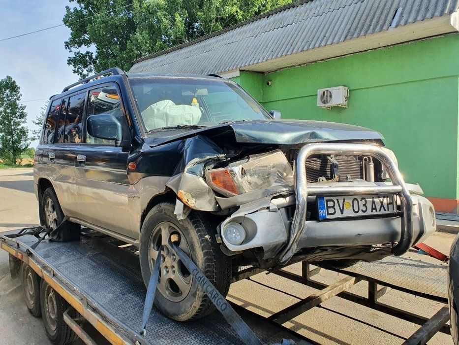 usa portiera stanga dreapta barele longitudinale carlig remorcare complet Mitsubishi Pajero Pinin motor 1.8 benzina 114cp dezmembrez