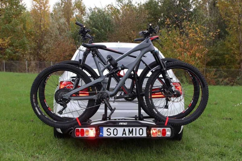 Багажник за колела стойка Amio за 2 велосипеда 13 Pin