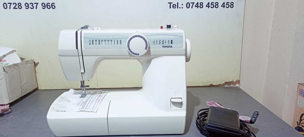 Masina de cusut Toyota Ideala pentru incepatori
