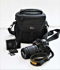 Nikon  D 5100 cu obiectiv Nikor  DX AF S 18-105 mm ca nou!