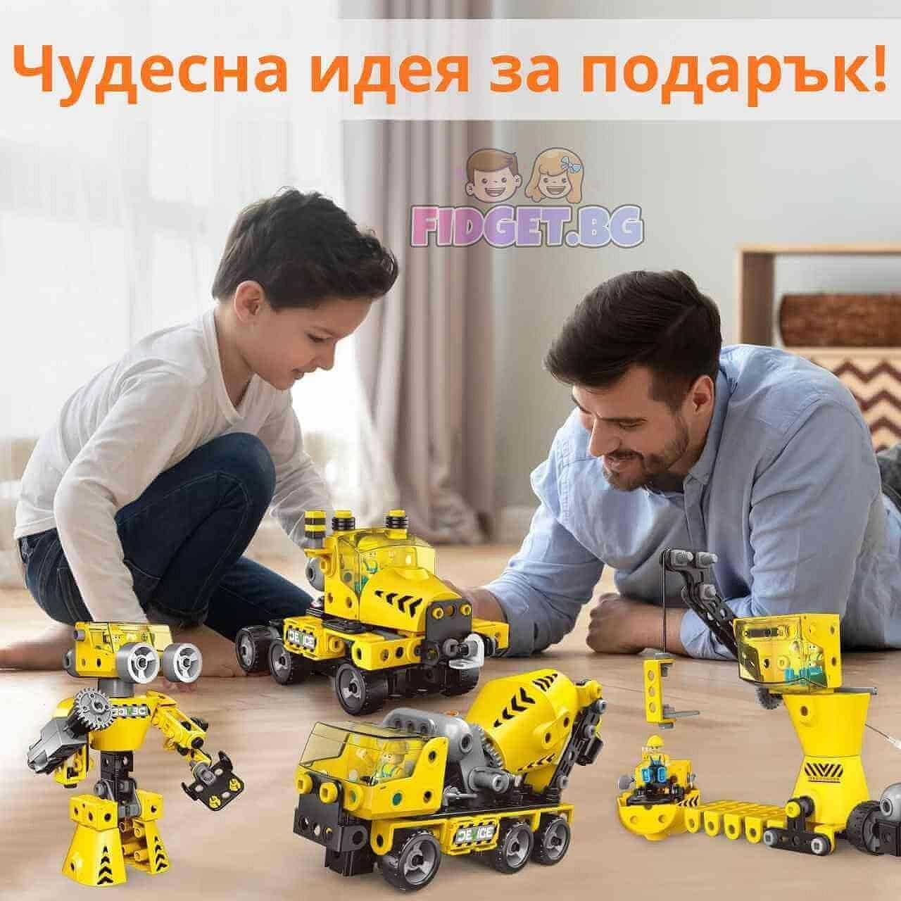 Стем Конструктор Creator, 6 в 1, Transformers, 193 части/ Transformers