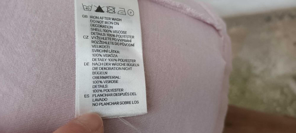 Floral by HM | bluza tricou dama mar. 36 | S