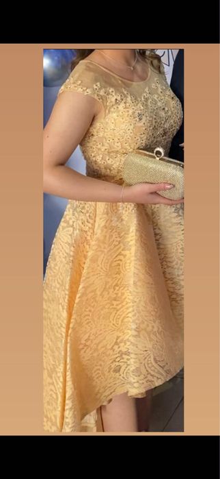 Бална Рокля Златиста