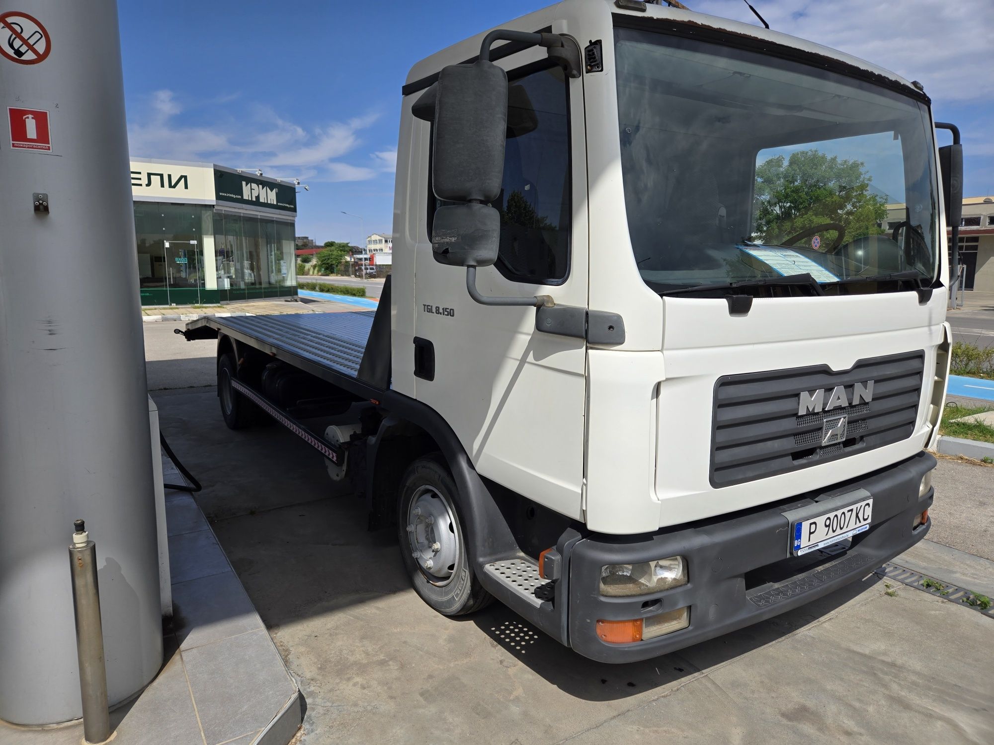 Автовоз Ман 8.150
