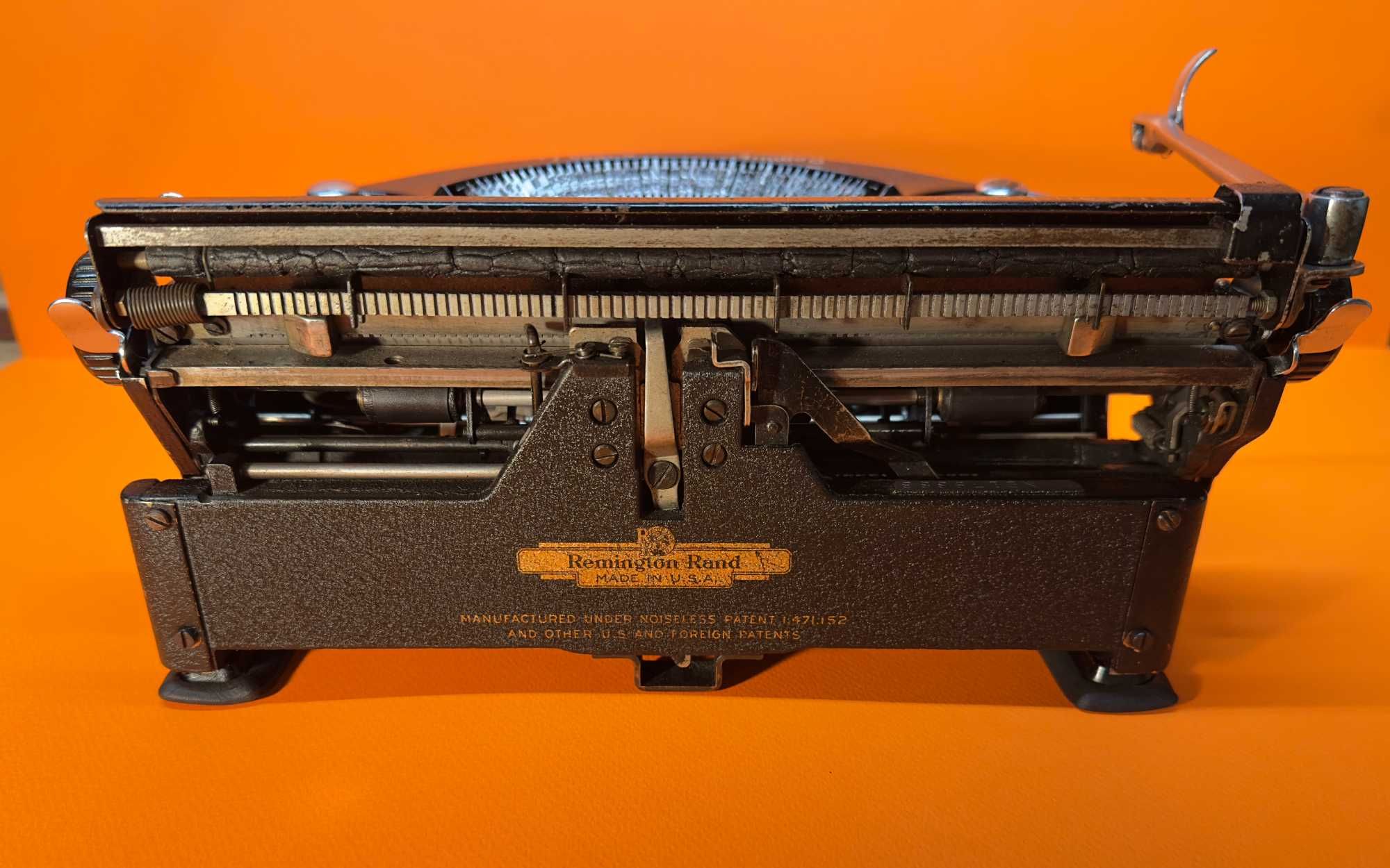 Антична Безшумна Пишеща Машина Remington Noiseless Made in USA