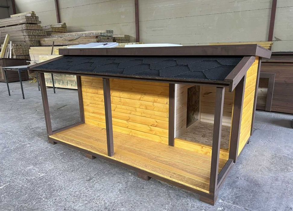 Будка для собаки утепленная