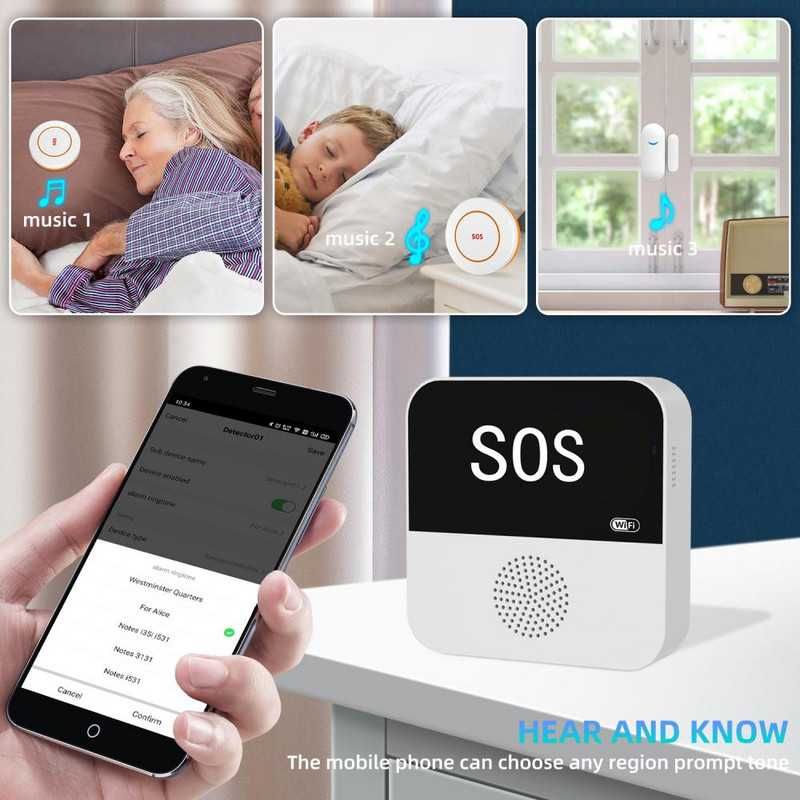 Аларма за възрастни хора Sos Alert System