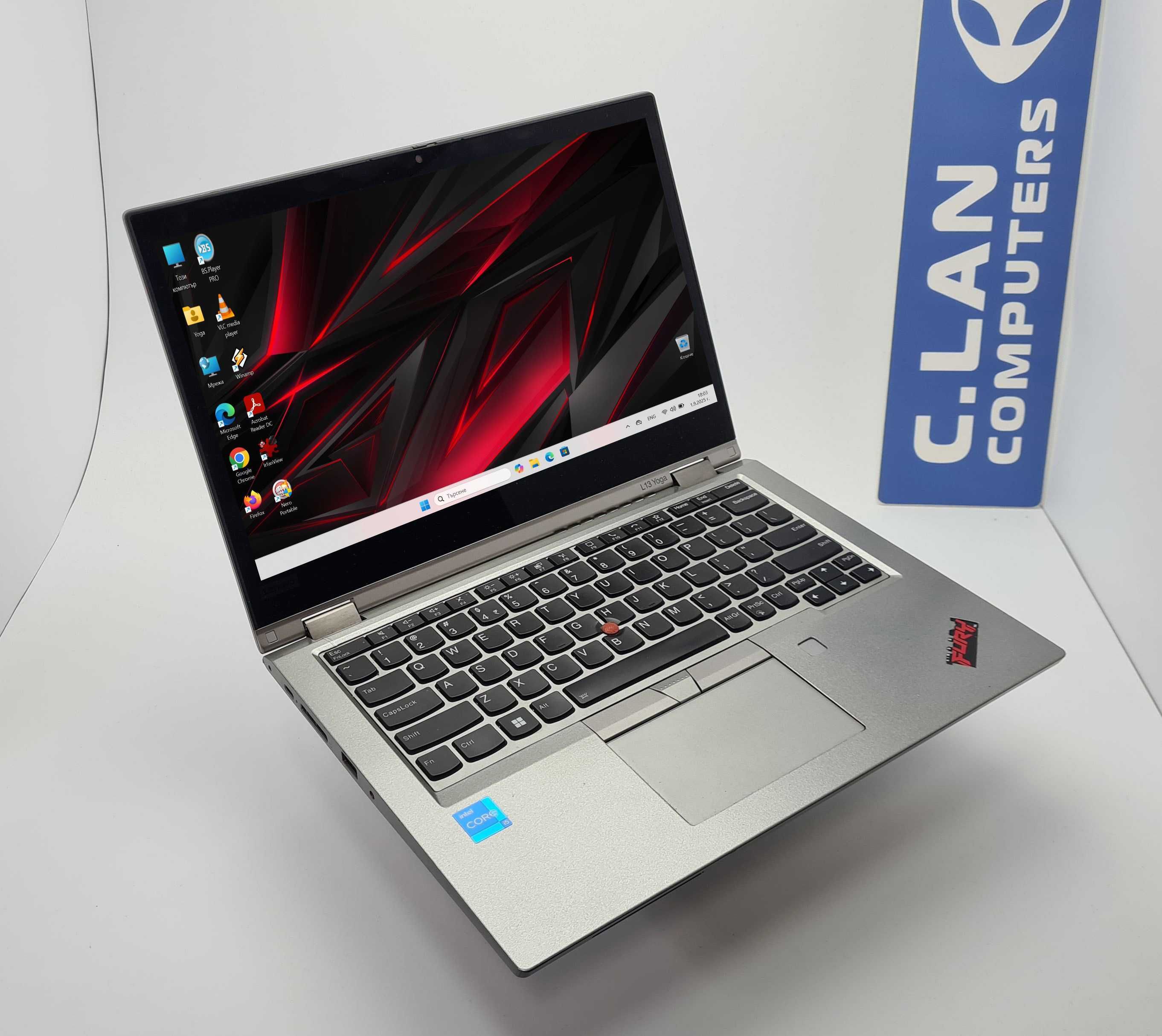 Lenovo ThinkPad L13 Yoga Gen 2  i5 1145G7/16GB/256SSD/FHD/Touchscreen