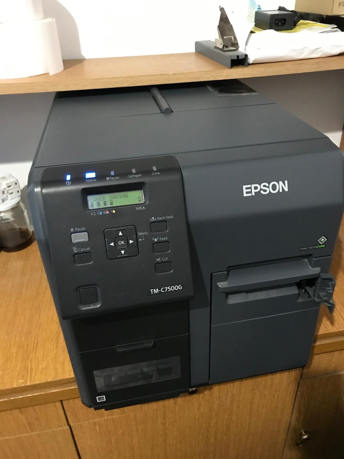 Epson ColorWorks C7500G - Imprimanta industriala de etichete