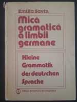 Mica gramatica a limbii germane, Emilia Savin