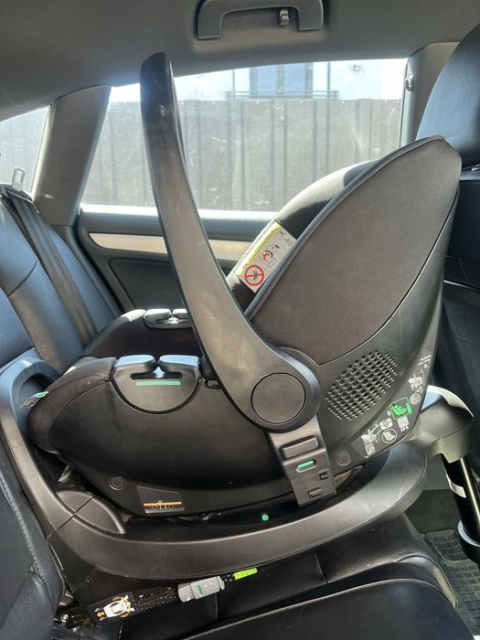 Scaun masina si scoica 0-12 luni, cu isofix 360* si prot UV detasabila
